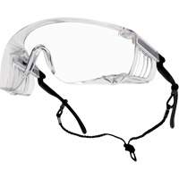 Squale OTG Safety Glasses, Clear Lens, Anti-Fog/Anti-Scratch Coating SGK227 | Office Plus
