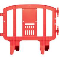 Minit Barricade, Interlocking, 49" L x 39" H, Red SGN478 | Office Plus