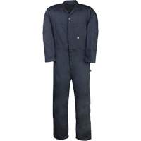 Twill Unlined Coveralls, Men's, Navy Blue, Size 36 SGN970 | Office Plus