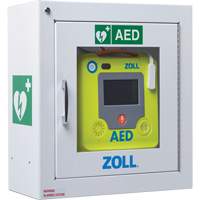 Standard Surface-Mounted AED Wall Cabinet, Zoll AED 3™ For, Non-Medical SGP849 | Office Plus