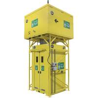 Enclosed Outdoor Gravity Fed Safety Shower SGS361 | Office Plus