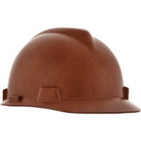 V-Gard<sup>®</sup> Hydro Dip Hard Hat, Ratchet Suspension, Brown SGV486 | Office Plus