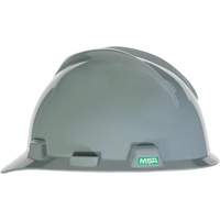 V-Gard<sup>®</sup> Slotted Hard Hat, Quick-Slide Suspension, Navy Grey SGW073 | Office Plus