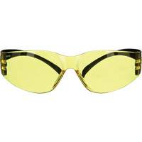 SecureFit™ 100 Series Safety Glasses, Amber Lens, Anti-Fog/Anti-Scratch Coating, ANSI Z87+/CSA Z94.3 SGY571 | Office Plus