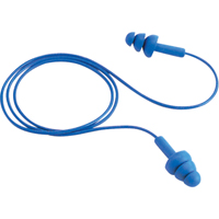 E-A-R™ Ultrafit™ Premolded Earplugs, Corded, One-Size, Bulk - Polybag, NRR 25 dB NRR dB SH113 | Office Plus