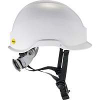 Skullerz 8974-MIPS Safety Helmet with Mips<sup>®</sup> Technology, Non-Vented, Ratchet, White SHB516 | Office Plus