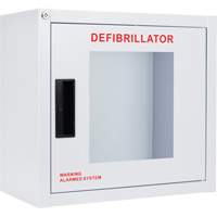 Standard Large AED Cabinet with Alarm, Zoll AED Plus<sup>®</sup>/Zoll AED 3™/Cardio-Science/Physio-Control For, Non-Medical SHC001 | Office Plus