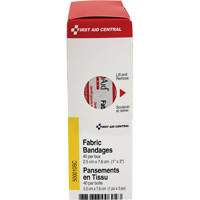 SmartCompliance<sup>®</sup> Refill Adhesive Bandages, Rectangular/Square, 3", Fabric, Non-Sterile SHC039 | Office Plus