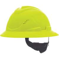 V-Gard C1™ Hardhat, Ratchet Suspension, High Visibility Lime-Yellow SHC089 | Office Plus