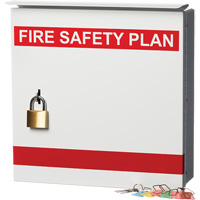 Boîte pour plan de sécurité en cas d'incendie SHC408 | Office Plus