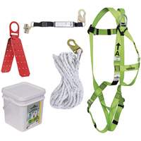 Compliance Fall Protection Kit, Roofer's Kit SHE932 | Office Plus