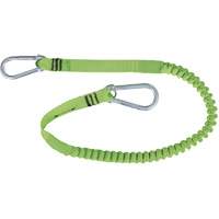 Slim Line Tool Tether Harness Lanyard, Fixed Length, Dual Carabiner SHE945 | Office Plus