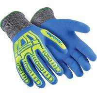 Rig Lizard<sup>®</sup> Fluid 7102 Cut-Resistant Gloves, Size 5/2X-Small, 13 Gauge, Nitrile Coated, Fibreglass/HPPE Shell, ASTM ANSI Level A4 SHG268 | Office Plus