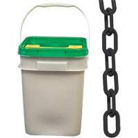 Heavy-Duty Plastic Safety Chain, Black SHH025 | Office Plus
