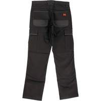 Pantalon de travail WP100, Coton/Spandex, Noir, Taille 0, Entrejambe 30 SHJ108 | Office Plus