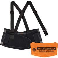 Proflex 1675 Back Support Brace with Cooling/Warming Pack, Spandex, X-Small SHJ462 | Office Plus