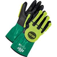Cut-Resistant Gloves, Size 6, Nitrile Coated, PVC Shell, ASTM ANSI Level A6 SHJ835 | Office Plus