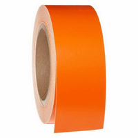 Pipe Marker Tape, 90', Orange SI692 | Office Plus
