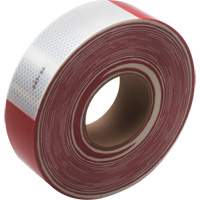 3M™ Scotchlite™ Diamond Grade™ Conspicuity Sheeting Series 983, 2" W x 150' L, Red & White SN570 | Office Plus