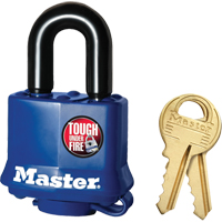 Weather-Resistant Padlock, Keyed Different, Laminated Steel, 1-9/16" Width SN706 | Office Plus