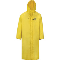 Hurricane Flame Retardant/Oil Resistant Rain Suits - 48" Coat, 5X-Large, Yellow SAP014 | Office Plus