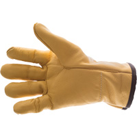 Anti-Vibration Leather Air Glove<sup>®</sup>, Size Medium, Grain Leather Palm SR335 | Office Plus