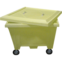 Extra Large Tote with 4" Wheels, 223 US gal. Capacity SR411 | Office Plus