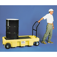 Poly-Spillcart™ Cart ATC, 66.5" L x 29" W x 46.9" H, 57 US gal. Spill Cap. SR438 | Office Plus