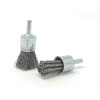 Crimped Wire End Brush, 3/4" Dia., 0.014" Wire Dia., 1/4" Shank TC011 | Office Plus