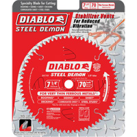 Steel Demon™ Cutting Saw Blade, 7-1/4", 70 Teeth, Metal Use TCT898 | Office Plus
