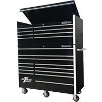 Extreme Tools<sup>®</sup> RX Series Top Tool Chest, 54-5/8" W, 8 Drawers, Black TEQ498 | Office Plus