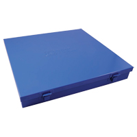 Slim Metal Box, 12" D x 11-1/2" W x 1-3/4" H, Blue TEQ518 | Office Plus