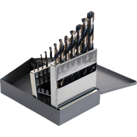 Drill Sets, 15 Pieces, High Speed Steel TGC151 | Office Plus