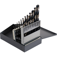 Drill Sets, 15 Pieces, High Speed Steel TGC154 | Office Plus