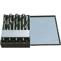 Drill Sets, 8 Pieces, High Speed Steel TGC523 | Office Plus