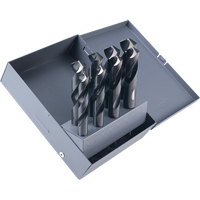 Drill Sets, 8 Pieces, High Speed Steel TGC524 | Office Plus