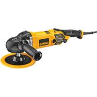 Variable Speed Polisher with Soft Start, 9"/7" Pad, 120 V, 12 A, 0-3500 RPM TLV918 | Office Plus