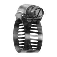 Hose Clamps - Stainless Steel Band & Screw, Min Dia. 0.563, Max Dia. 1-1/4" TLY281 | Office Plus