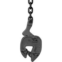 GX Plate Clamp with Chain Connector, 1000 lbs. (0.5 tons), 1/16" - 5/16" Jaw Opening TQB418 | Office Plus
