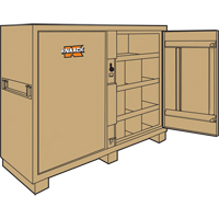 Jobmaster<sup>®</sup> Cabinet, Steel, 48 Cubic Feet, Beige TTW239 | Office Plus