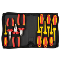 Insulated Tool Set, 1000 V, 10 Pcs TYP305 | Office Plus