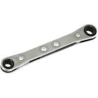 Flat Ratcheting Box Wrench, 1/4" Drive, Plain Handle TYR632 | Office Plus