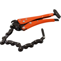 Locking Chain Clamp Pliers, 10-1/2" Length, Omnium Grip TYR744 | Office Plus
