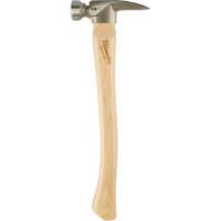 Milled Face Framing Hammer, 19 oz., Wood Handle, 16" L UAE085 | Office Plus