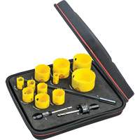 Industrial Hole Saw Kit, 14 Pieces UAE241 | Office Plus