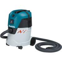 L Class Push & Clean Compact Dust Extractor, Wet-Dry, 1.34 HP, 6.6 US Gal.(25 Litres) UAE513 | Office Plus
