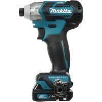 CXT Impact Driver with Brushless Motor Kit, 1/4", 1200 in-lbs Max. Torque, 12 V, Lithium-Ion UAF008 | Office Plus