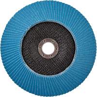 BlueFire™ R884P Coarse Grit Flap Disc, 7" x 7/8", Type 27, 80 Grit, Zirconia Alumina UAJ185 | Office Plus