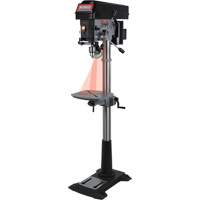 Variable Speed Drill Press, 15", 5/8" Chuck, 3300 RPM UAK412 | Office Plus