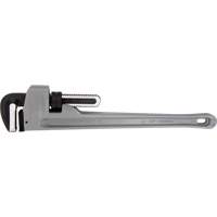 Pipe Wrench, 3" Jaw Capacity, 24" Long, Ergonomic Handle UAL057 | Office Plus